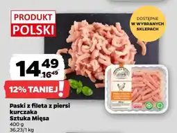 Netto Paski z fileta kurczaka Sztuka Mięsa Netto oferta