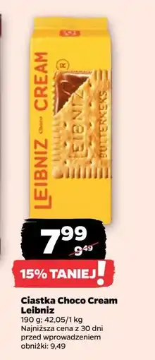 Netto Ciastka keks & cream choco Leibniz oferta