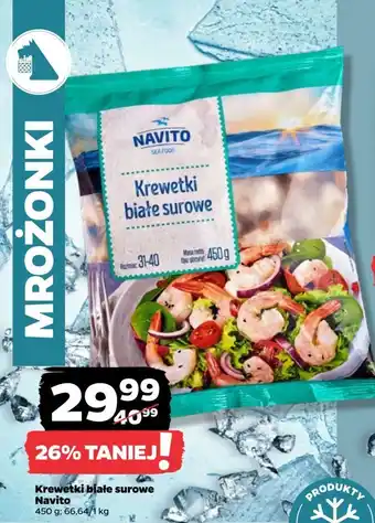 Netto Krewetki białe Navito oferta