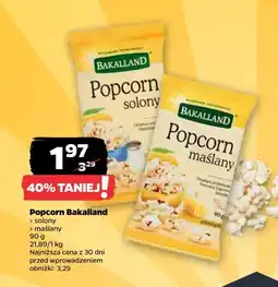 Netto Popcorn maślany Bakalland oferta