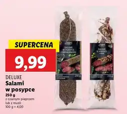 Lidl Salami w posypce z musli Deluxe oferta