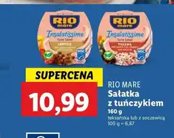 Lidl Sałatka z tuńczykiem texana Rio mare insalatissime oferta