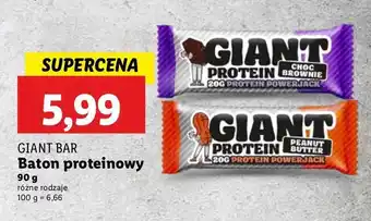 Lidl Baton giant choc brownie Ma baker oferta