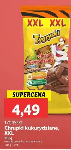 Lidl Chrupki czekoladowe Tygryski oferta