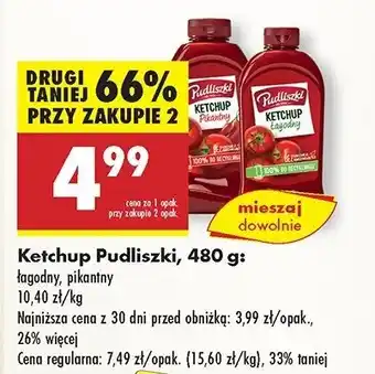 Biedronka Ketchup pikantny Pudliszki oferta