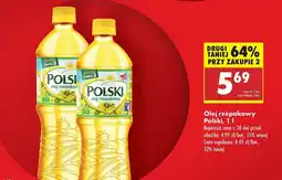 Biedronka Olej rzepakowy Polski oferta