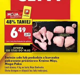 Biedronka Podudzie z kurczaka Kraina mięs oferta