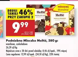 Biedronka Podniebne mleczko waniliowe Meltie oferta