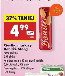 Biedronka Markizy duo z kremem czekoladowym Bonitki oferta