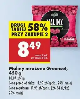 Biedronka Maliny Greenset oferta