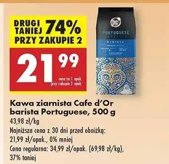 Biedronka Kawa portuguese espresso Cafe d'or barista oferta