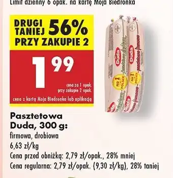 Biedronka Pasztetowa firmowa Silesia duda oferta