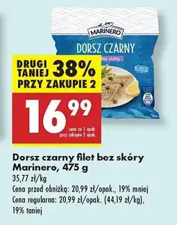 Biedronka Dorsz czarny Marinero oferta