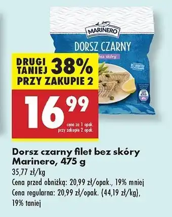 Biedronka Dorsz czarny Marinero oferta