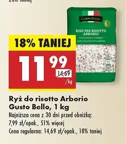 Biedronka Ryż do risotto Gustobello oferta