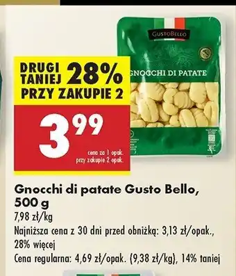 Biedronka Gnocchi di patate Gustobello oferta