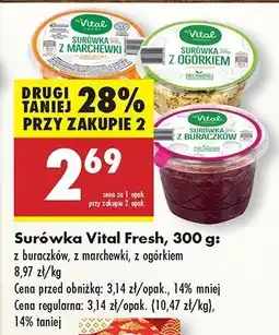 Biedronka Surówka z buraczków Vital fresh oferta