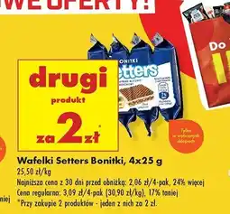 Biedronka Wafelki BONITKI SETTERS oferta