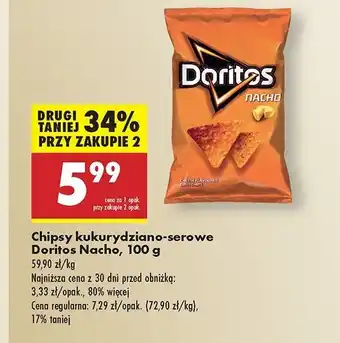 Biedronka Natchosy nacho cheese Doritos oferta