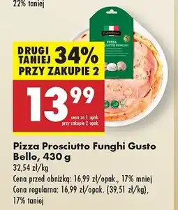 Biedronka Pizza prosciutto e funghi Gustobello oferta