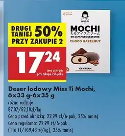 Biedronka Lody mochi choco hazelnut Miss ti oferta