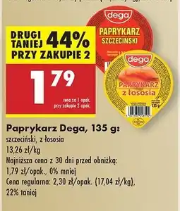 Biedronka Paprykarz z łososia Dega oferta