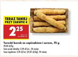 Biedronka Borek ze szpinakiem i serem oferta