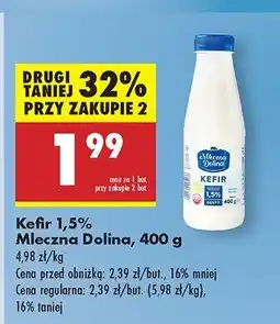 Biedronka Kefir 1.5% Mleczna dolina oferta