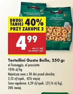 Biedronka Tortellini z serem Gustobello oferta