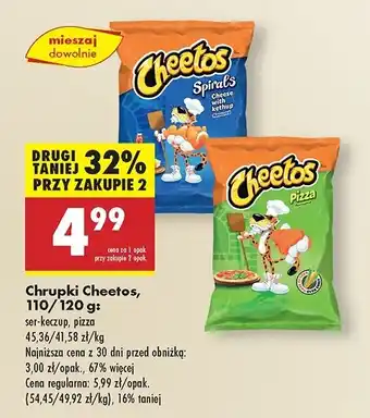 Biedronka Chrupki pizza Cheetos oferta