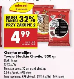 Biedronka Ciastka mafijne lemon Twoje słodkie chwile oferta