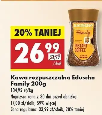 Biedronka Kawa Eduscho family oferta