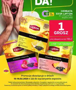 Stokrotka Herbata Lipton peach mango oferta