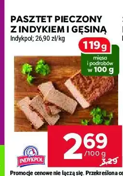 Stokrotka Pasztet pieczony z indykiem i gęsiną Indykpol oferta