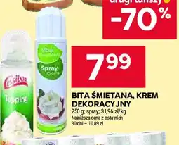 Stokrotka Śmietanka w sprayu topping CESSIBON oferta