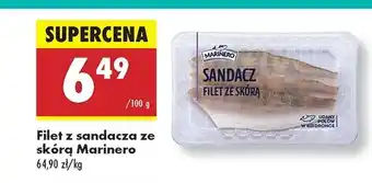 Biedronka Sandacz filety ze skórą Marinero oferta