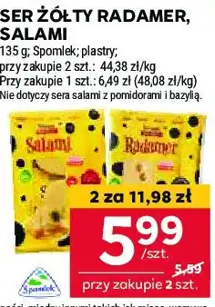 Stokrotka Ser żółty Serenada salami oferta