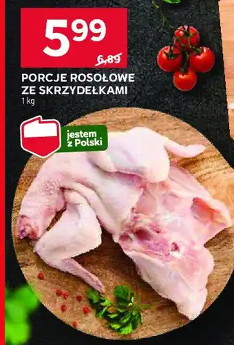 Stokrotka Porcja rosołowa ze skrzydełkami oferta