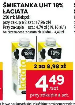 Stokrotka Śmietanka 18 % Łaciata oferta