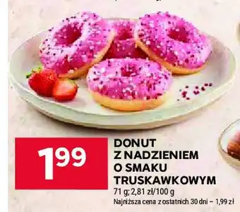 Stokrotka Donut truskawkowy z posypką oferta