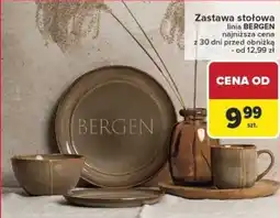 Carrefour Zastawa stołowa bergen oferta