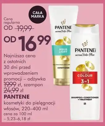 SuperPharm Kosmetyki do pielęgnacji włosów Pantene oferta