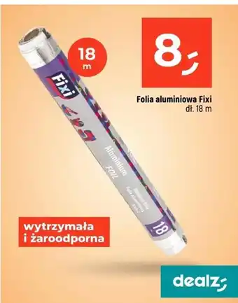 Dealz aluminiowa Folia oferta