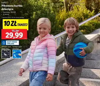 Lidl Kurtka dziecięca Lupilu oferta