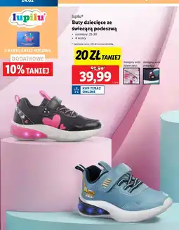 Lidl Buty dziecięce Lupilu oferta