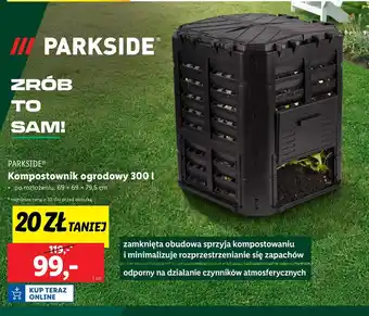 Lidl Kompostownik Parkside oferta