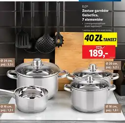 Lidl Zestaw garnków oferta