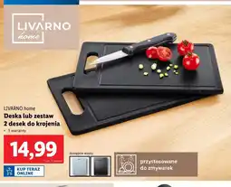 Lidl Zestaw desek do krojenia Livarno oferta