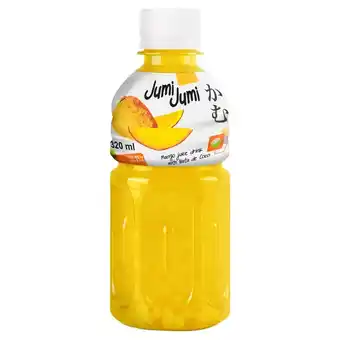 Carrefour JumiJumi Napój mango z kawałkami galaretki kokosowej nata de coco 320 ml oferta