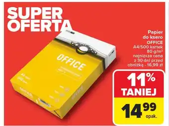 Carrefour Papier ksero oferta